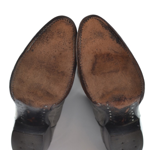Vintage Justin Lizard # 8327 Leather Cowboy Boots main image 4